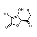 CAS#: 120912-36-9, (5S)-5-(Chloroacetyl)-3,4-Dihydroxy-2(5H)-Furanone