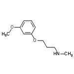CAS#: 120998-51-8, 3-(3-Methoxyphenoxy)-N-Methyl-1-Propanamine