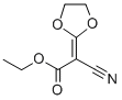 CAS#: 121020-70-0, 2-Cyano-2-(1,3-Dioxolan-2-Ylidene)-Acetic Acid Ethyl Ester