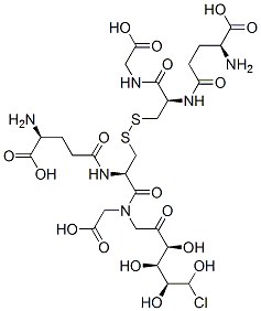 CAS 登录号：121108-88-1， 2-氨基-5-[[1-(羧甲基氨基)-3-(6-氯-3,4,5-三羟基-2-氧代己基)硫基-1-氧代丙烷-2-基]氨基]-5-氧代戊酸