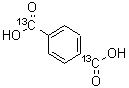 CAS 登录号：121191-53-5， 1,4-苯(<sup>13</sup>C<sub>2</sub>)二甲酸