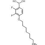 CAS 登录号：121219-22-5， [2,3-二氟-4-(辛基氧基)苯基]硼酸