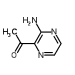 CAS#: 121246-93-3, 1-(3-Amino-2-Pyrazinyl)Ethanone