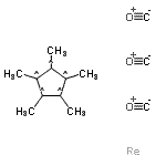 CAS 登录号：12130-88-0， 一氧化碳;1,2,3,4,5-五甲基环戊烷;铼