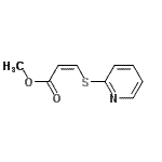 CAS#: 121307-84-4, Methyl (2Z)-3-(2-Pyridinylsulfanyl)Acrylate