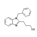 CAS#: 121356-81-8, 3-(1-Benzyl-1H-Benzimidazol-2-Yl)-1-Propanol