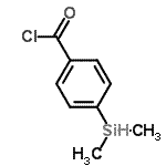 CAS 登录号：121398-92-3， 4-(二甲基硅烷基)苯甲酰氯