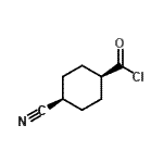 CAS#: 121487-73-8, cis-4-Cyanocyclohexanecarbonyl Chloride
