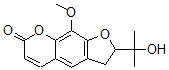 CAS#: 121498-42-8, 2-(2-Hydroxypropan-2-Yl)-9-Methoxy-2,3-Dihydrofuro[3,2-g]Chromen-7-One