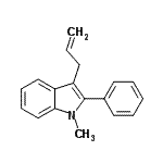 CAS#: 121565-56-8, 3-Allyl-1-Methyl-2-Phenyl-1H-Indole