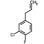 CAS#: 121626-73-1, 4-Allyl-2-Chloro-1-Fluorobenzene