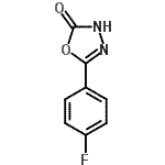 CAS#: 121649-18-1, 5-(4-Fluorophenyl)-1,3,4-Oxadiazol-2(3H)-One