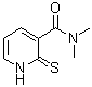 CAS 登录号：121650-19-9， N,N-二甲基-2-硫代-1,2-二氢-3-吡啶甲酰胺