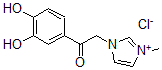 CAS#: 121704-63-0, 1-(3,4-Dihydroxyphenyl)-2-(3-Methylimidazol-3-Ium-1-Yl)Ethanone Chloride