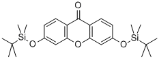 CAS#: 121714-18-9, 3,6-Bis[[(1,1-Dimethylethyl)Dimethylsilyl]Oxy]-9H-Xanthen-9-One