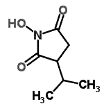 CAS 登录号：121757-21-9， 1-羟基-3-异丙基-2,5-吡咯烷二酮