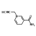 CAS#: 121809-24-3, 1-(2-Propyn-1-Yl)-1,4-Dihydro-3-Pyridinecarboxamide
