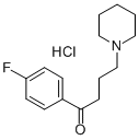 CAS 登录号:1219-36-9, 1-(4-氟苯基)-4-哌啶-1-鎓-1-基丁烷-1-酮氯化物