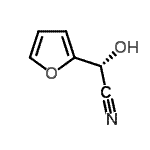 CAS 登录号：121986-08-1， (2R)-2-(2-呋喃基)-2-羟基-乙腈