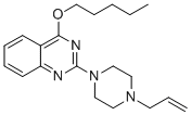 CAS 登录号：122009-54-5， 4-戊氧基-2-(4-丙-2-烯基哌嗪-1-基)喹唑啉