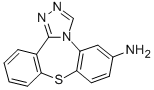 CAS#: 122033-01-6, Dibenzo(b,f)-1,2,4-Triazolo(4,3-d)(1,4)Thiazepin-6-Amine