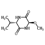 CAS#: 122092-89-1, (3S,6R)-3-Isopropyl-6-Methoxy-2,5-Piperazinedione