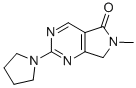 CAS#: 122113-51-3, 6,7-Dihydro-6-Methyl-2-(1-Pyrrolidinyl)-5H-Pyrrolo(3,4-d)Pyrimidin-5-One