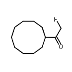 CAS 登录号：122128-58-9， 1-环癸基-2-氟乙酮