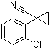 CAS#: 122143-18-4, 1-(2-Chlorophenyl)Cyclopropanecarbonitrile
