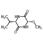 CAS#: 122170-10-9, (3S,6S)-3-Isopropyl-6-Methoxy-2,5-Piperazinedione