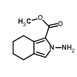 CAS#: 122181-86-6, Methyl 2-Amino-4,5,6,7-Tetrahydro-2H-Isoindole-1-Carboxylate