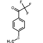 CAS 登录号：122243-33-8， 2,2,2-三氟-1-[4-(甲硫基)苯基]乙酮