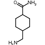 CAS#: 122280-00-6, 4-(Aminomethyl)Cyclohexanecarboxamide
