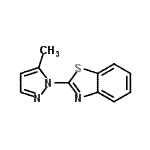 CAS#: 122500-80-5, 2-(5-Methyl-1H-Pyrazol-1-Yl)-1,3-Benzothiazole