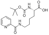 CAS#: 122532-80-3, N2-[(1,1-Dimethylethoxy)Carbonyl]-N6-(2-Pyridinylcarbonyl)-L-Lysine
