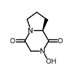 CAS 登录号：122556-78-9， (8aS)-2-羟基六氢吡咯并[1,2-a]吡嗪-1,4-二酮