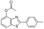CAS 登录号：122589-79-1， [2-(4-甲基苯基)-1,3-苯并噻唑-4-基]乙酸酯