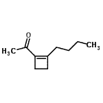 CAS#: 122598-61-2, 1-(2-Butyl-1-Cyclobuten-1-Yl)Ethanone
