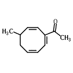 CAS#: 122598-84-9, 1-(6-Methyl-1,3,7-Cyclooctatrien-1-Yl)Ethanone