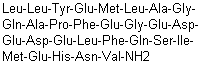 CAS#: 122613-29-0, D-Leucyl-D-Leucyl-L-Tyrosyl-D-alpha-Glutamyl-L-Methionyl-D-Leucyl-D-Alanylglycyl-L-Glutaminyl-L-Alanyl-D-Prolyl-D-Phenylalanyl-L-alpha-Glutamylglycyl-L-alpha-Glutamyl-L-alpha-Aspartyl-L-alpha-Glutamyl -D-alpha-Aspartyl-L-alpha-Glutamyl-L-Leucyl-D-Phenylalanyl-L-Glutaminyl-L-Seryl-L-Alloisoleucyl-D-Methionyl-D-alpha-Glutamyl-L-Histidyl-D-Asparaginyl-D-Valinamide