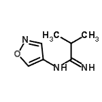 CAS#: 122686-18-4, 2-Methyl-N-(1,2-Oxazol-4-Yl)Propanimidamide