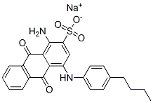 CAS#: 12269-82-8, Sodium 1-Amino-4-[(4-Butylphenyl)Amino]-9,10-Dihydro-9,10-Dioxoanthracene-2-Sulphonate