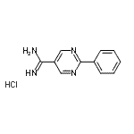 CAS#: 122773-94-8, 2-Phenyl-5-Pyrimidinecarboximidamide Hydrochloride (1:1)