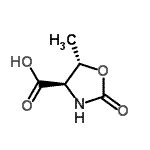 CAS 登录号：122871-70-9， (4R,5S)-5-甲基-2-氧代-1,3-恶唑烷-4-羧酸