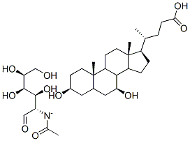 CAS 登录号：122908-04-7， 乌苏基脱氧胆酸N-乙酰基氨基葡糖苷