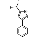 CAS#: 122980-86-3, 5-(Difluoromethyl)-3-Phenyl-1H-Pyrazole