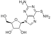CAS#: 123002-38-0, (2R,3R,4S,5R)-2-(2-Amino-6-Aminosulfanylpurin-9-Yl)-5-(Hydroxymethyl)Oxolane-3,4-Diol