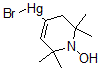 CAS#: 123048-02-2, Bromo-(1-Hydroxy-2,2,6,6-Tetramethyl-3H-Pyridin-4-Yl)Mercury