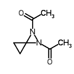 CAS#: 123134-50-9, 1,1'-(1,2-Diazaspiro[2.2]Pentane-1,2-Diyl)Diethanone