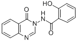 CAS#: 123199-81-5, 2-Hydroxy-N-(4-Oxoquinazolin-3-Yl)Benzamide